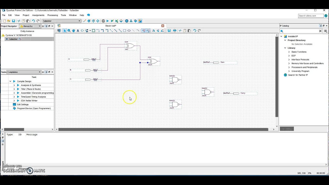 How To Show Circuit In Modelsim Altera - Factordax