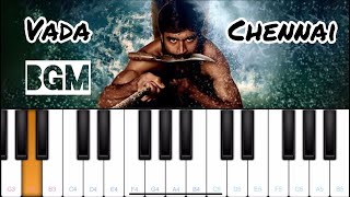 Vada Chennai - (Trumpet) BGM | Piano Tutorial #shorts #piano #music