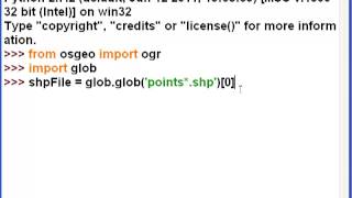 Week 5: 3) Python Scripting To Get Distance Between Features
