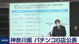 神奈川県 営業パチンコ店名公表