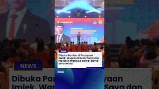 Pantun Wapres Gibram di Perayaan Imlek 2025 Jadi Sorotan! #nusantaratv