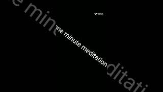 one minute meditation..#meditation #meditationmusic #shorts #short