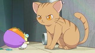 【キラキラハッピー★ひらけ！ここたま】おジョウと猫さん【マルメ、逃げる】