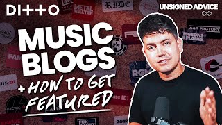 How to Submit to Music Blogs | A Guide to Getting Your Songs Featured | Ditto Music