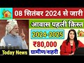 PM Awas Yojana 2024 ! Pradhan Mantri Awas New List 2024 | पीएम आवास योजना ग्रामीण नयी सूचि 2024 जारी