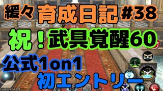 【育成アヴァベル】やっと武具覚醒オール60！！これからも緩々頑張ります٩( ᐛ )و