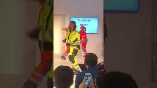 Tranemo Workwear / Lyngsoe Rainwear / ID fashion show at Safety \u0026 Health Expo London June 2018