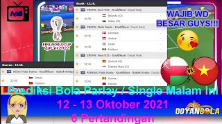 Prediksi Bola Malam Ini 12 - 13 Oktober 2021/2022 Kualifikasi Piala Dunia 2022 Asia Oman vs Vietnam