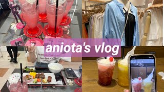 【vlog】H×Hコラボ/カフェ/ショッピング 妹にオタ活付き合ってもらった日🛍