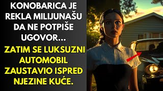 Konobarica Upozorila Milijunaša Na Lažnog Prijatelja... Sutradan Ju Je Iznenadio Luksuzni Auto!