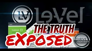 My Le-Vel Thrive Experience EXPOSED and REVIEW