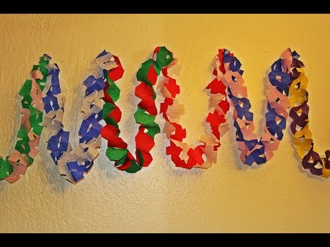 DIY Crepe Paper Streamer Decorations !!! DIY Crepe Paper Streamer Decorations !!!