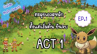 Nostale - Eastmile : Main Quest ACT1 - EP1 (Lv.1-36) - พาทำเควสแบบละเอียด มากกกกก!!!