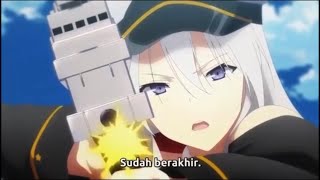 アズールレーン2話エンタープライズ戦闘シーン