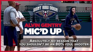 Gentry Mic'd Up at Pelicans Practice in Orlando | New Orleans Pelicans