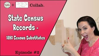 Use State Census Records to Supplement the 1890 Census Record Loss