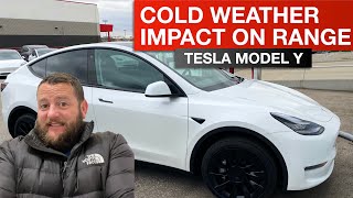 Tesla Model Y - Cold Weather Range Test