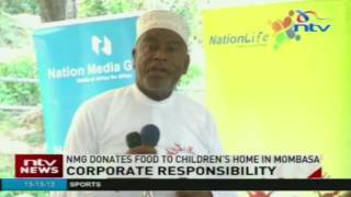 Nation Media Group donates food to children’s home in Mombasa