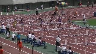 2016大阪選手権 十種　110ｍH　奥谷