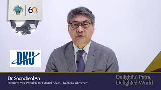 Selamat Ulang Tahun ke-60 dari Executive Vice President for External Affairs, Dankook University