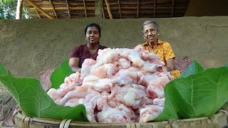 Honey Chicken Recipe ❤ cooking 200 Chicken Drumlets \u0026 Winglets by Grandma \u0026 Daughter ❤ Village Life