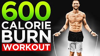 600 Calorie Burn At Home Jump Rope Workout