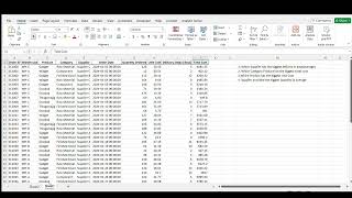 Supply Chain Analytics Tools 101 - Pivot Table 02