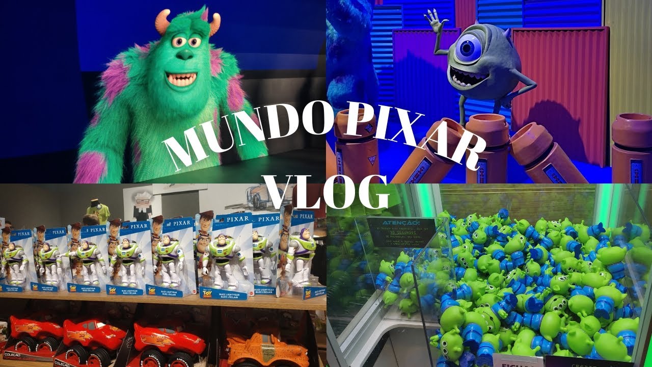Vlog ёяра Mundo Pixar Rio De Janeiro Barra Shopping Youtube