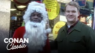 Andy & Nipsey Russell Spread Christmas Cheer | Late Night with Conan O’Brien