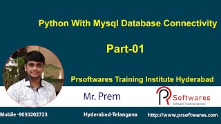 mysql with python tutorial for beginners part-01 | PrSoftwares