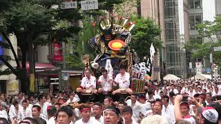 博多祇園山笠集団山見せ2015