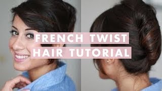 French Twist Hair Tutorial