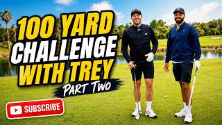 100 Yard challenge with Trey | Part Two