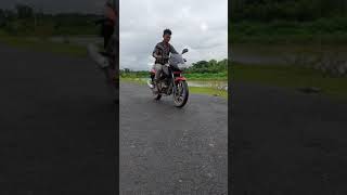 #Bike stunt #pulsar 150cc #WHEELIE