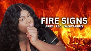 FIRE SIGNS - Your Past Is Sabotaging Your Future (Aries, Leo, Sagittarius) | ZODIAC READING