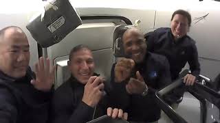 SpaceX Crew-1 tour of Dragon Resilience