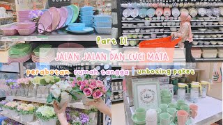 BELANJA DAN CUCI MATA LAGI PERALATAN RUMAH TANGGA DAN DAPUR DI TRANSMART | unboxing paket shopee