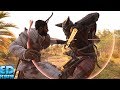 Assassin's Creed Origins Unarmed VS Ptolemy S Fist Phylake Fight  Maxed Out Settings