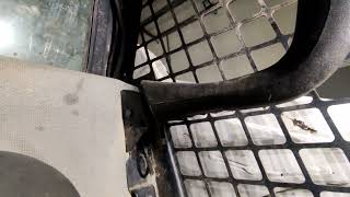 Bobcat seat bar spring and sensor installation