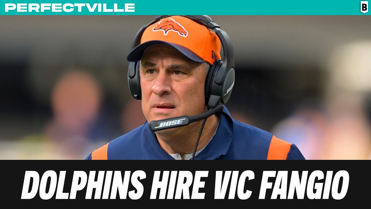 Miami Dolphins Hire Vic Fangio As Defensive Coordinator - YouTube