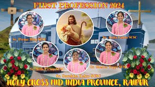 First Profession 17/11/2024, Mid India Province, Raipur, C.G.