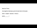 Python Tuples || Tests , Exercises and Answers