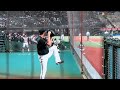 唐川侑己 ブルペン投球練習 千葉ロッテマリーンズ