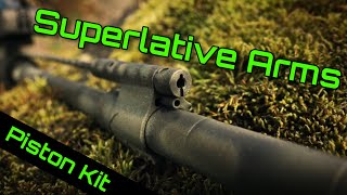 Superlative Arms Piston Conversion Kit - Excellent for Suppressed Shooting, Not Much Else