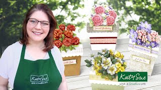 Flower Patch Pots Card Making with Heather Robertson
