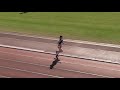 2020 15大対校戦 女子 1500m op 1組 能勢