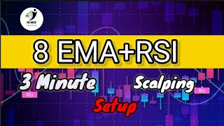 8ema and rsi 3 minute scalping setup