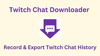 How to export Twitch replay and clip video chats to CSV/JSON/XLSX in 2026