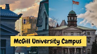 McGill University Campus in Spring 2022- DownTown Montreal