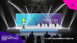 #vmix #virtualset Seminar Stage01